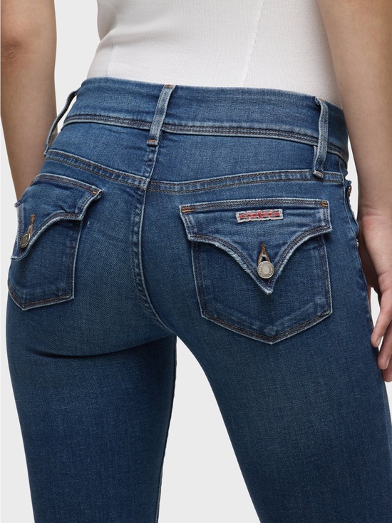 Hudson Jeans Denim - Hudson COLLIN Low Rise Skinny Jeans SIZE 26 Medium Wash Denim